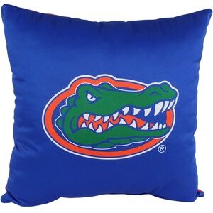 (2) NEW Florida Gators 16" Decorative Pillows Reversible